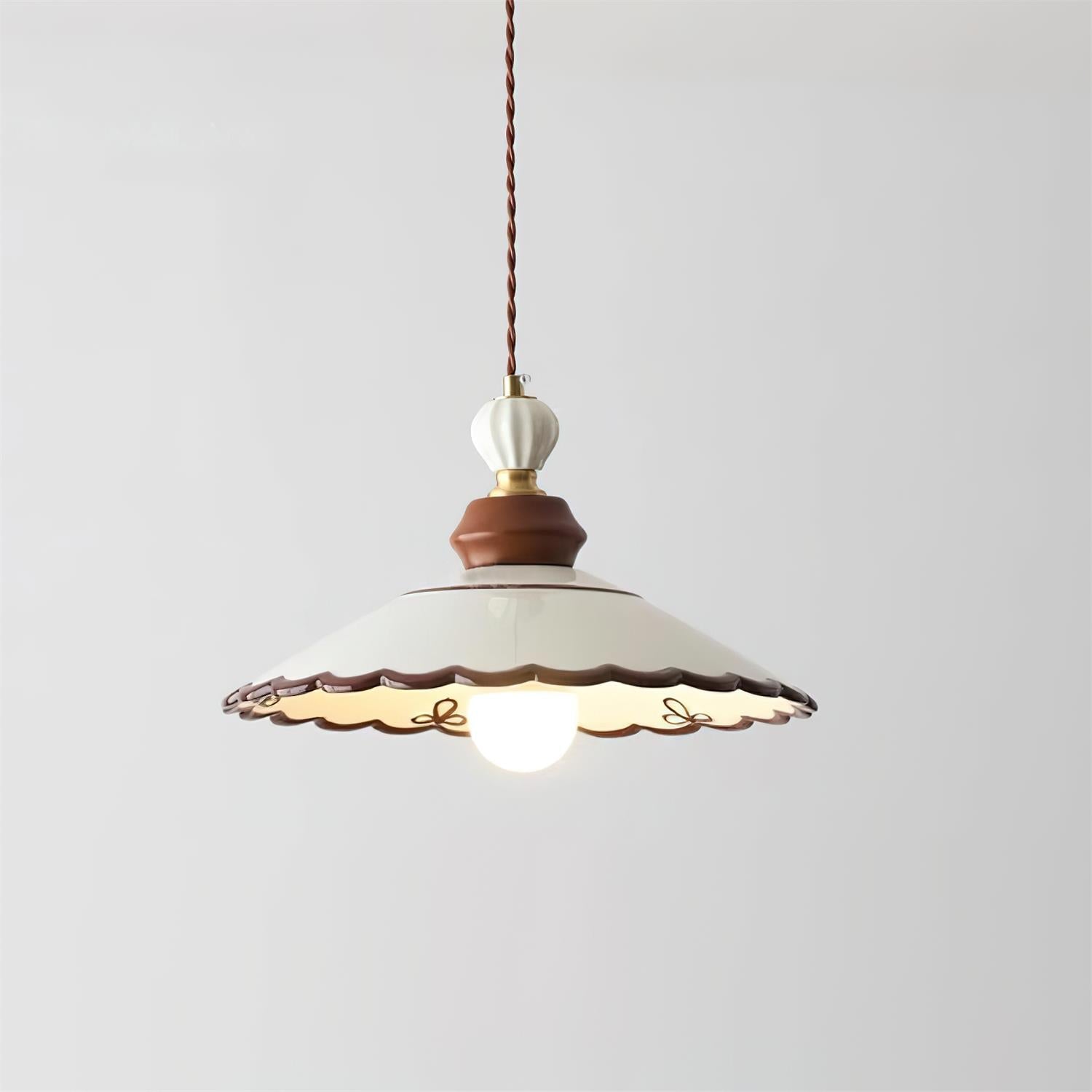 Revelyn Lampe Pendante Ruban Écaille - Neutralighting