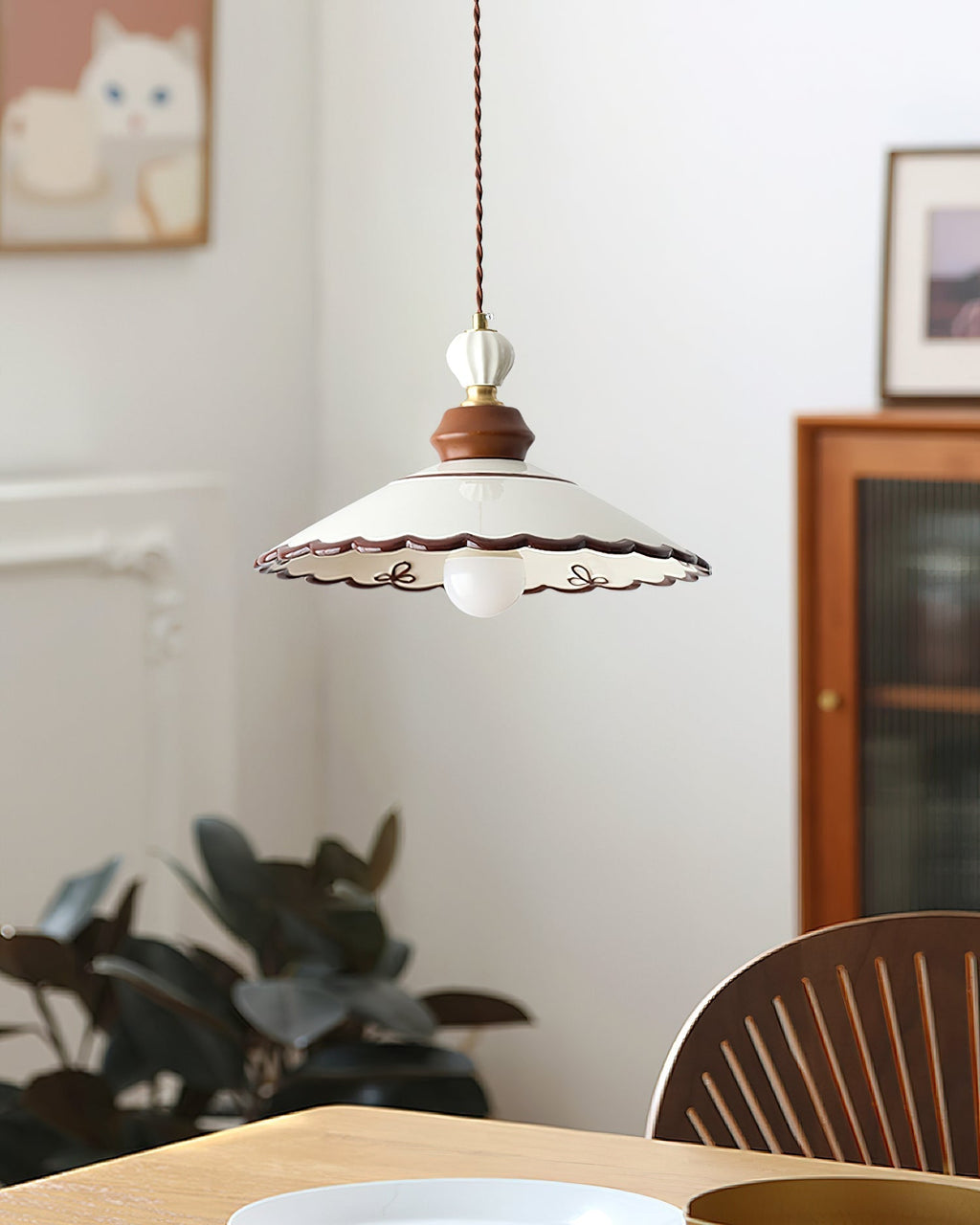 Revelyn Lampe Pendante Ruban Écaille - Neutralighting