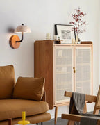 Solaro Applique Murale Travertin Abat-jour Demi-Dôme - Neutralighting