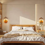 Solaro Applique Murale Travertin Abat-jour Demi-Dôme - Neutralighting