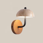 Solaro Applique Murale Travertin Abat-jour Demi-Dôme - Neutralighting