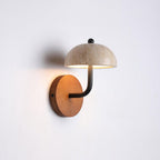 Solaro Applique Murale Travertin Abat-jour Demi-Dôme - Neutralighting