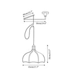 Eldin Suspension Minimaliste Ajustable - Neutralighting