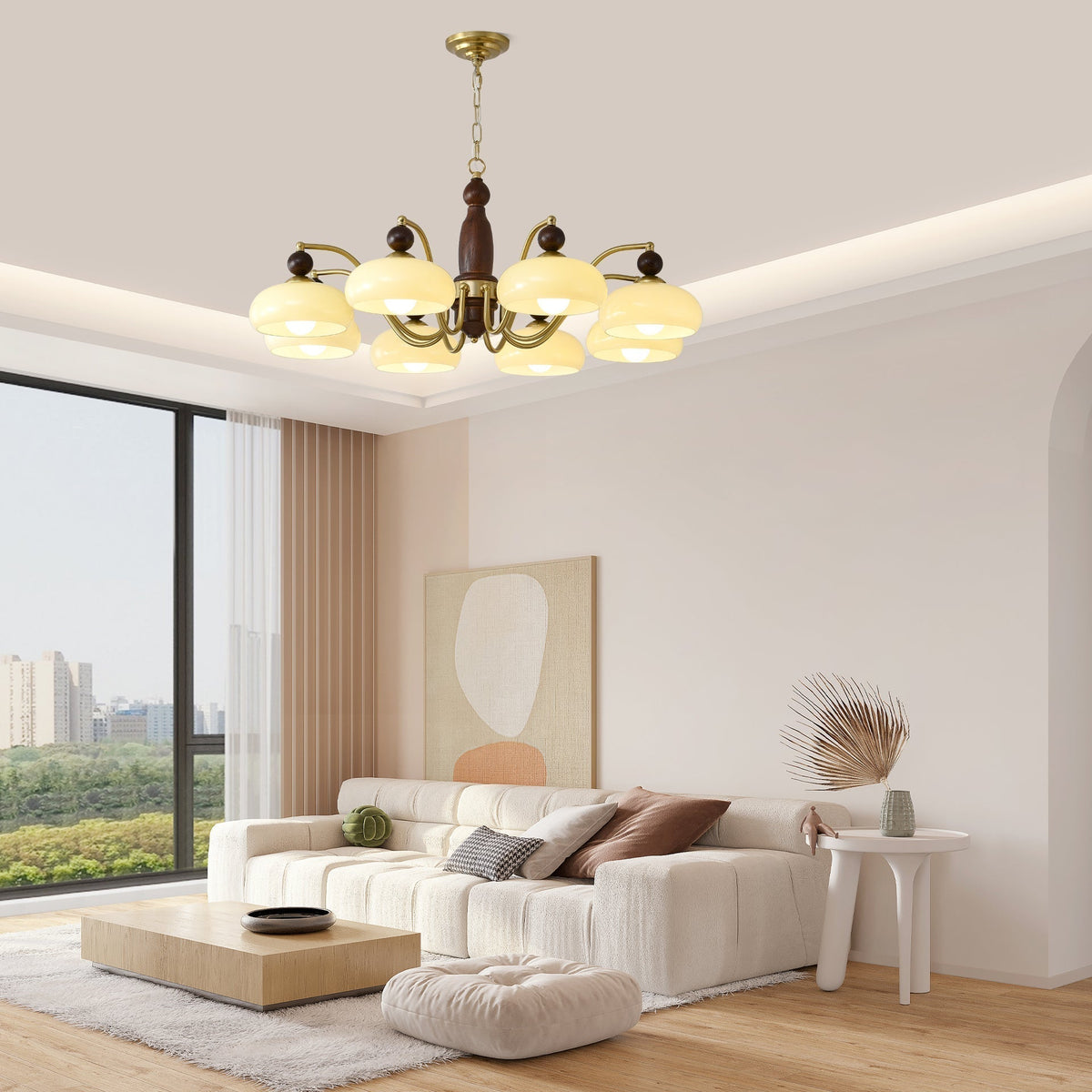 Aurora Lustre Renaissance Couronne Rustique - Neutralighting