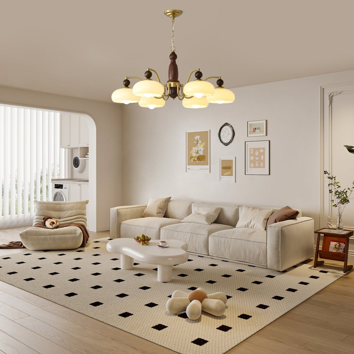 Aurora Lustre Renaissance Couronne Rustique - Neutralighting