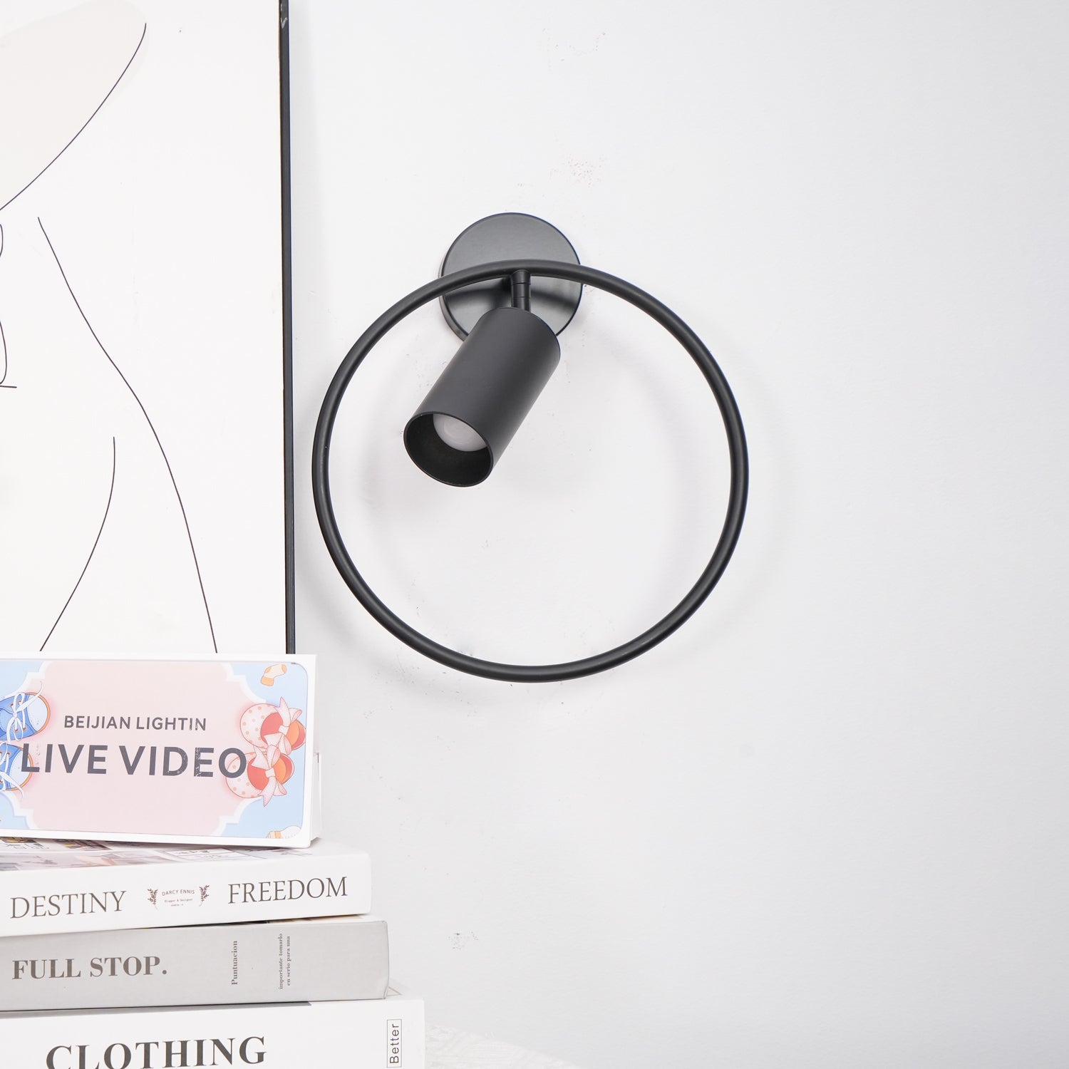 Lewis Applique Murale Métal Minimaliste - Neutralighting