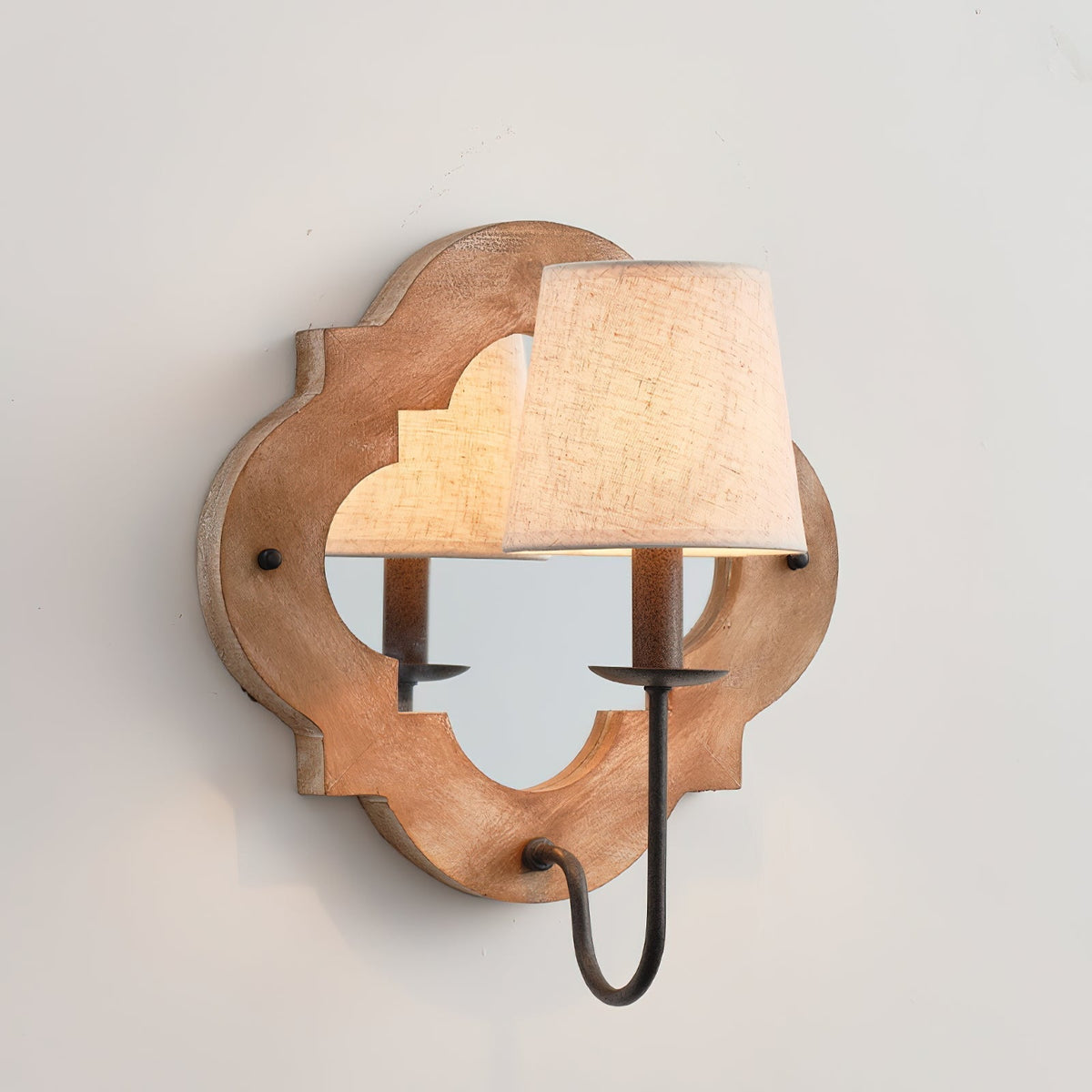 Sytheir Applique Murale Tissu Élégance Premium - Neutralighting