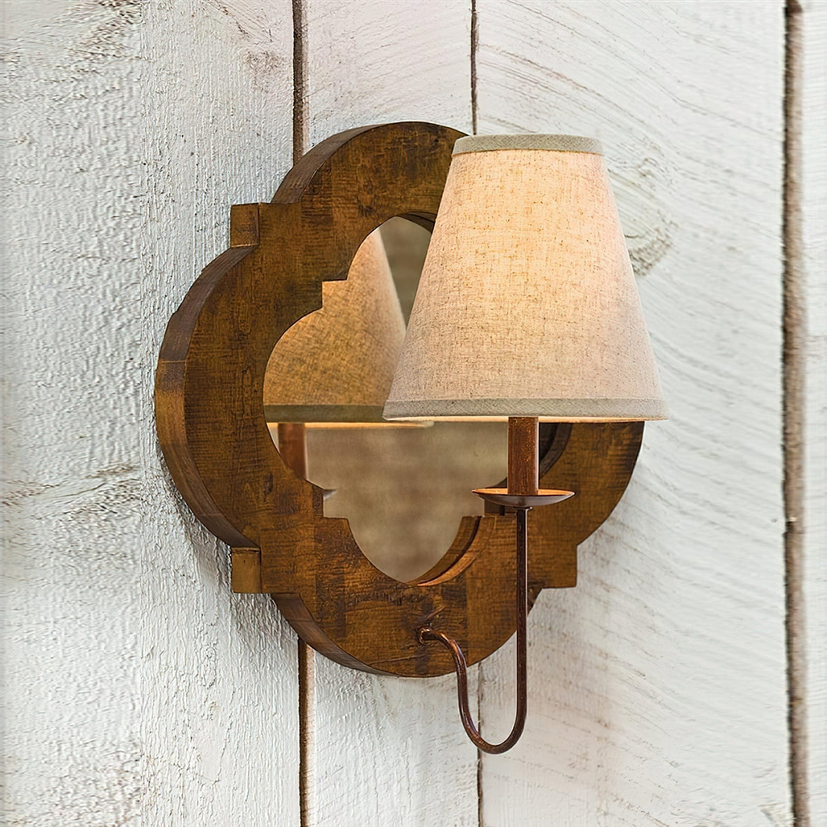 Sytheir Applique Murale Tissu Élégance Premium - Neutralighting