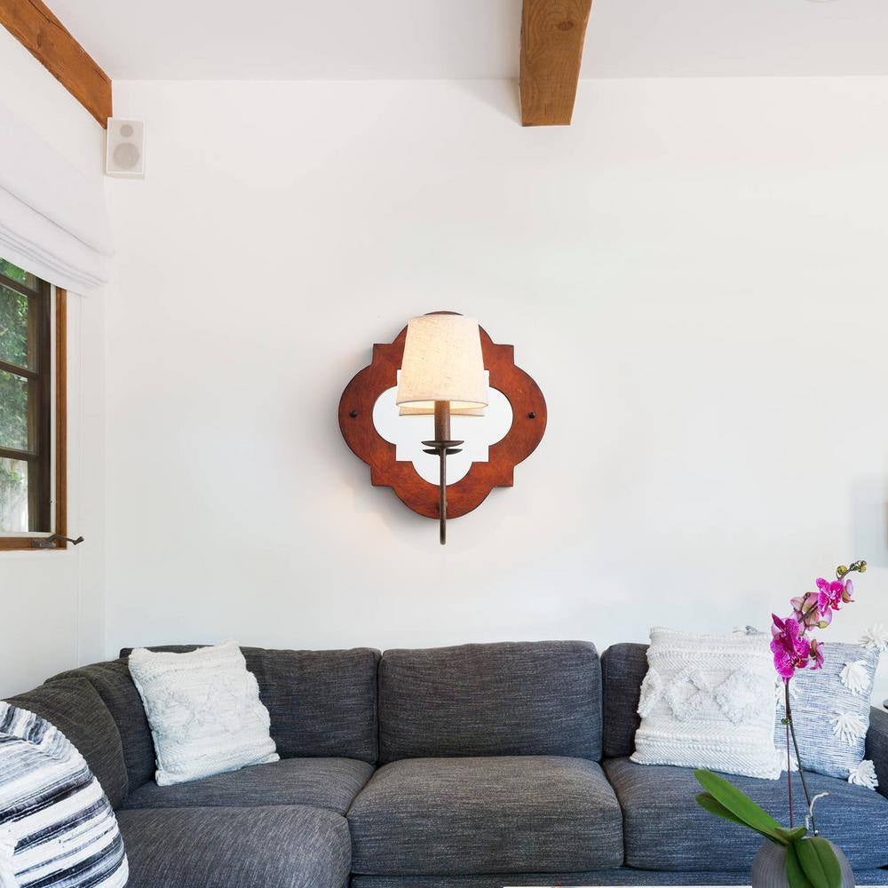 Sytheir Applique Murale Tissu Élégance Premium - Neutralighting