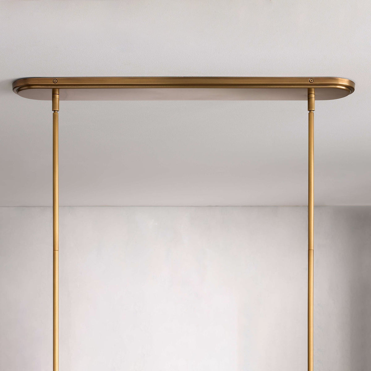 Eurvinen Lustre Industriel Vintage Linéaire Métal Tissu - Neutralighting