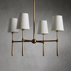 Valea Lustre à 4/6 Têtes Style Mid-Century - Neutralighting