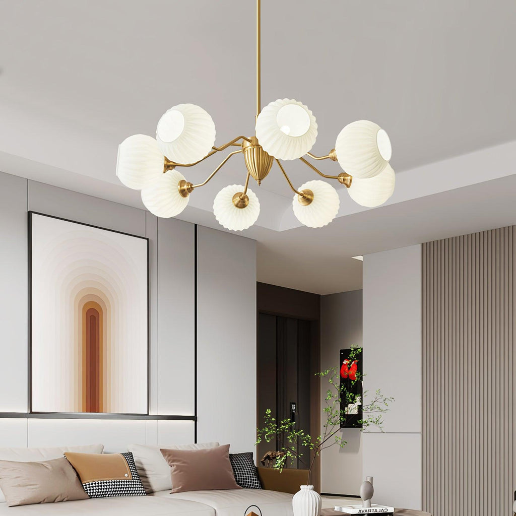 Zanora Vintage Laiton Lustre - Neutralighting