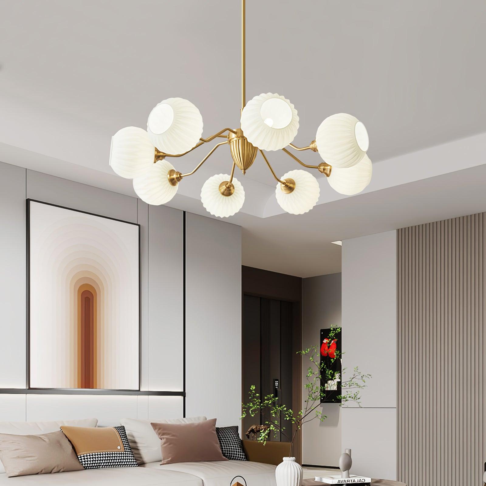 Zanora Vintage Laiton Lustre - Neutralighting
