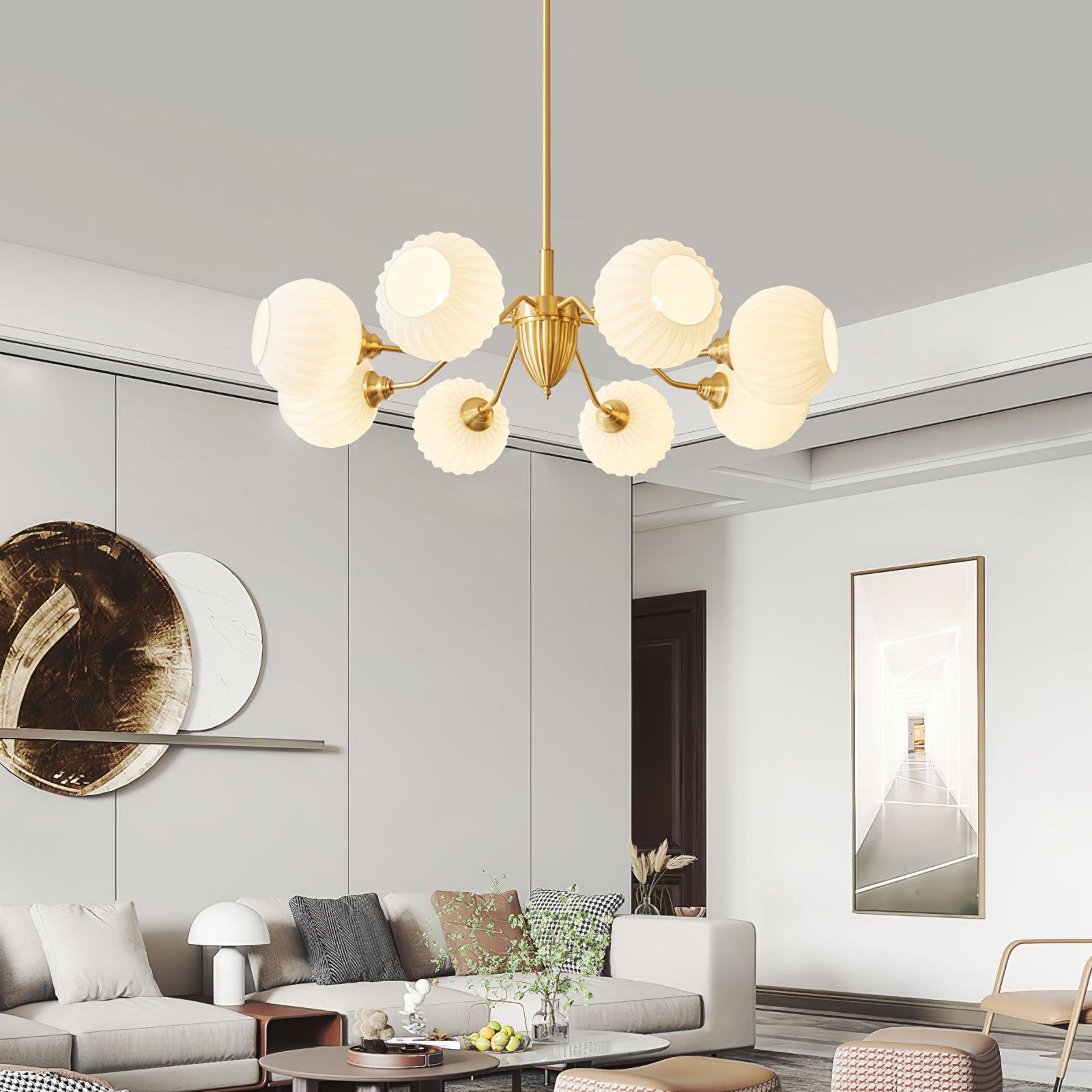 Zanora Vintage Laiton Lustre - Neutralighting