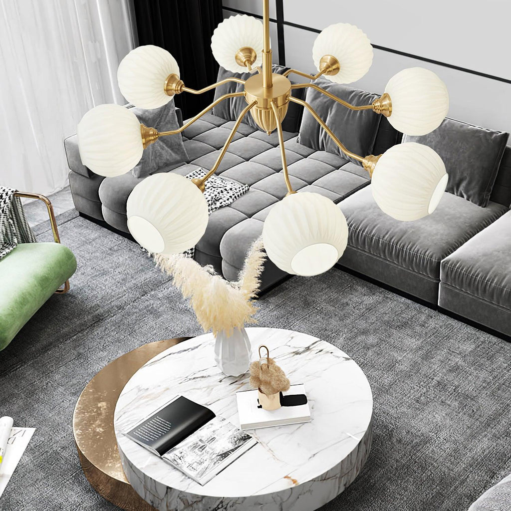 Zanora Vintage Laiton Lustre - Neutralighting