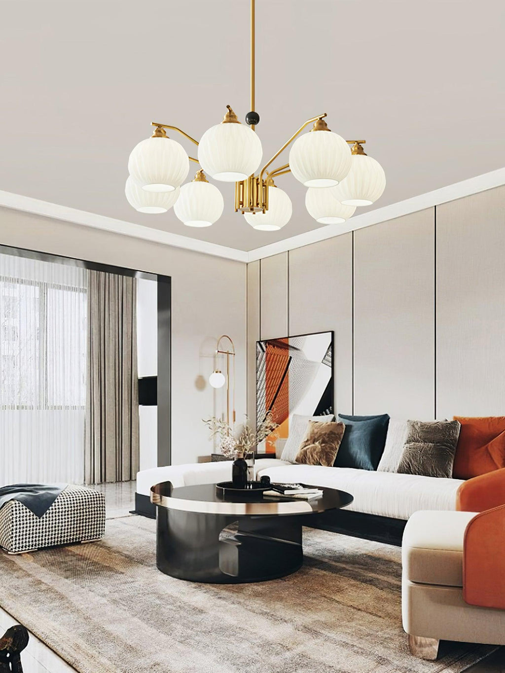 Nytheos Luxueux Laiton Lustre - Neutralighting