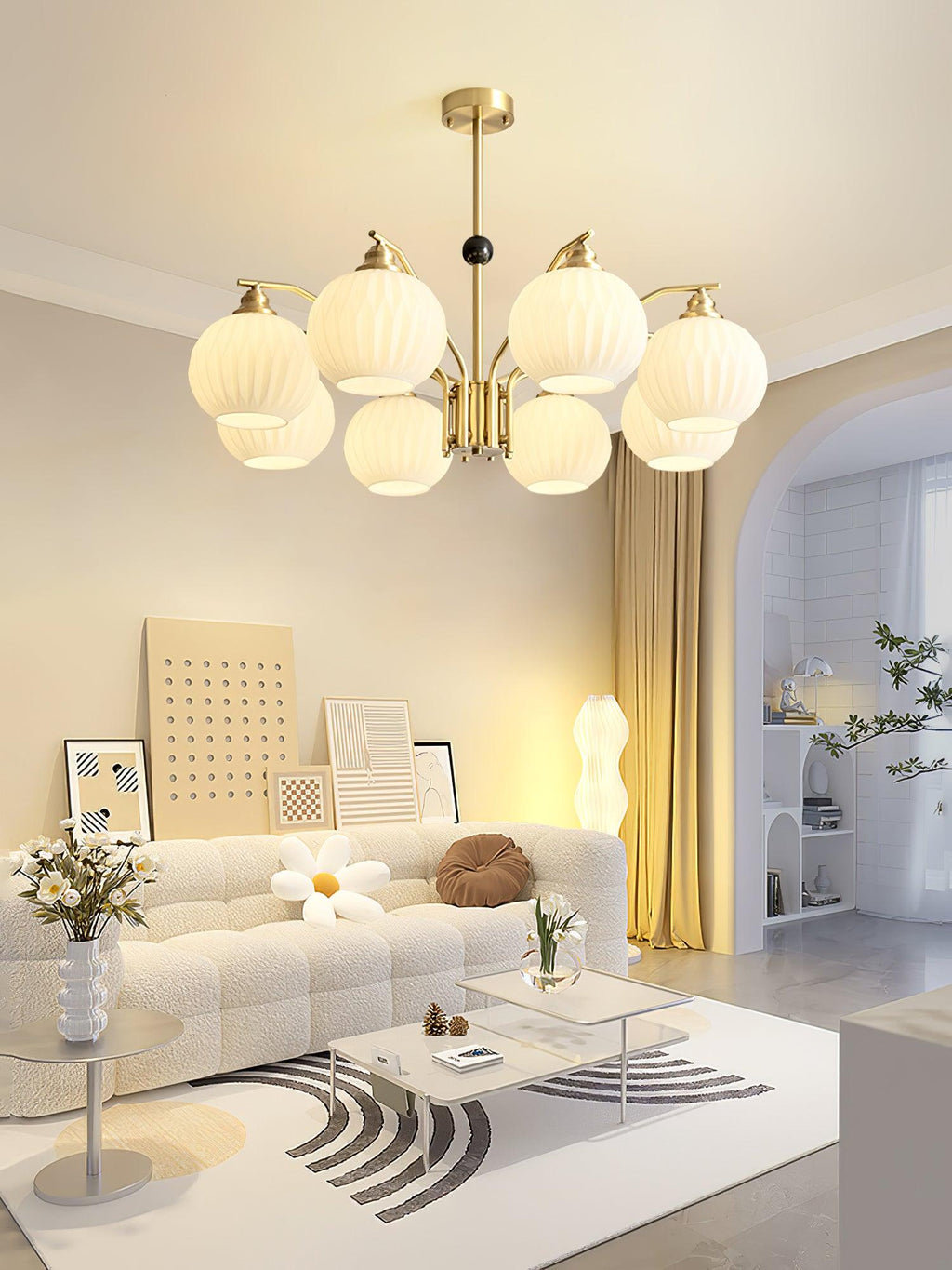 Nytheos Luxueux Laiton Lustre - Neutralighting