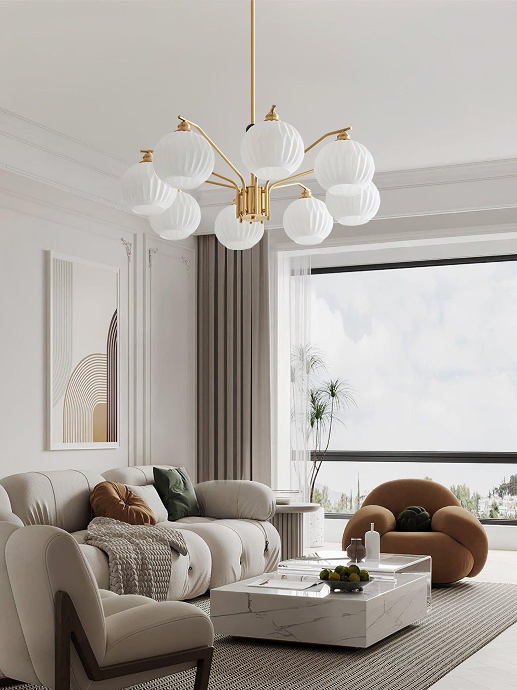 Nytheos Luxueux Laiton Lustre - Neutralighting