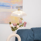 Calyra Lampe Pendante en Laiton et Verre - Neutralighting
