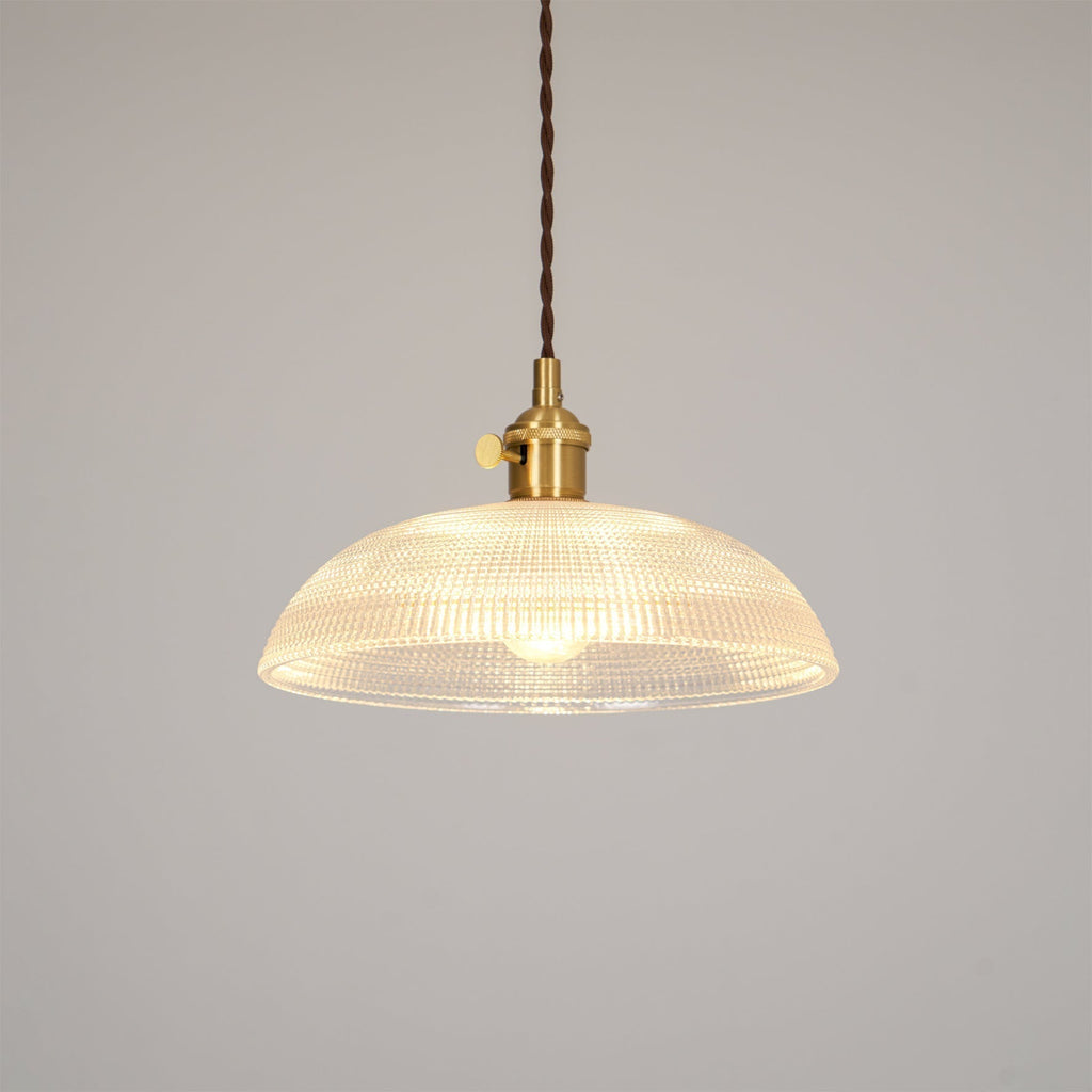 Calyra Lampe Pendante en Laiton et Verre - Neutralighting