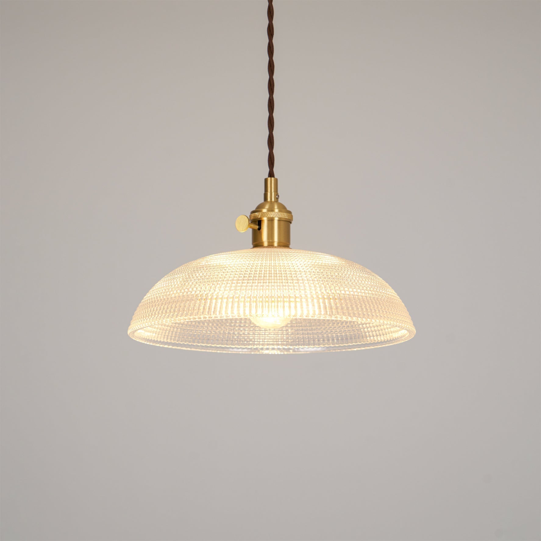 Calyra Lampe Pendante en Laiton et Verre - Neutralighting