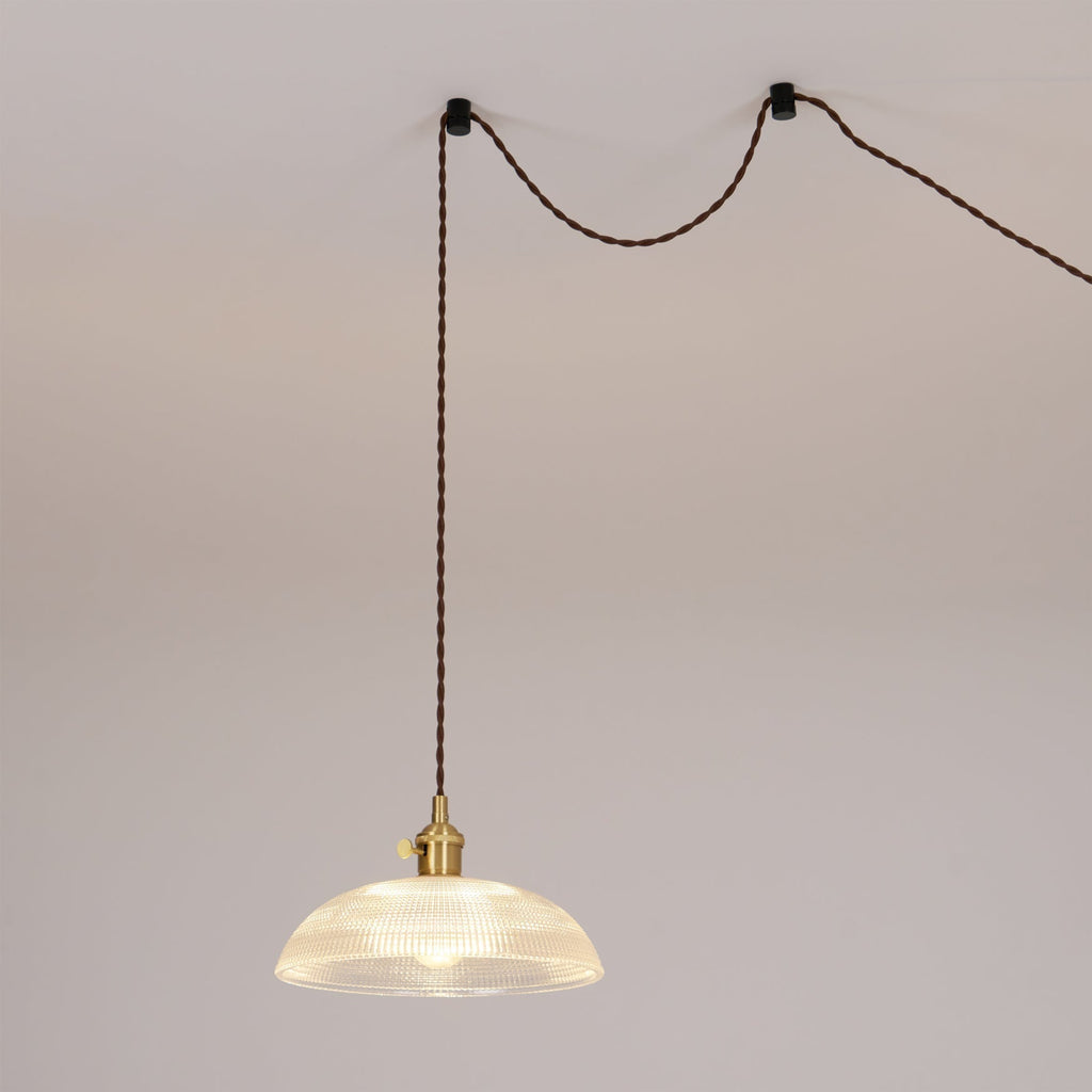Calyra Lampe Pendante en Laiton et Verre - Neutralighting