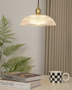 Calyra Lampe Pendante en Laiton et Verre - Neutralighting