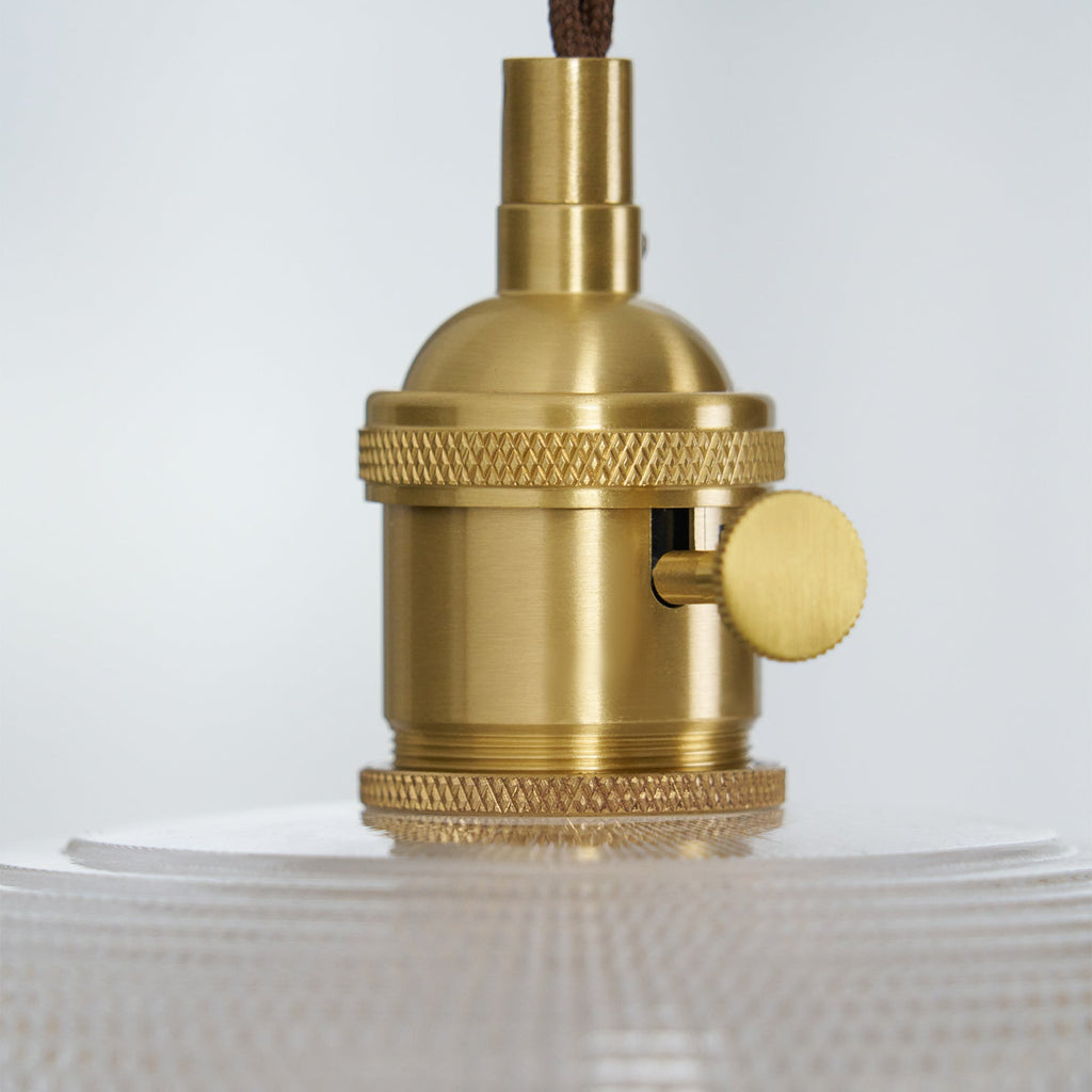 Calyra Lampe Pendante en Laiton et Verre - Neutralighting