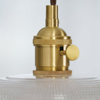 Calyra Lampe Pendante en Laiton et Verre - Neutralighting