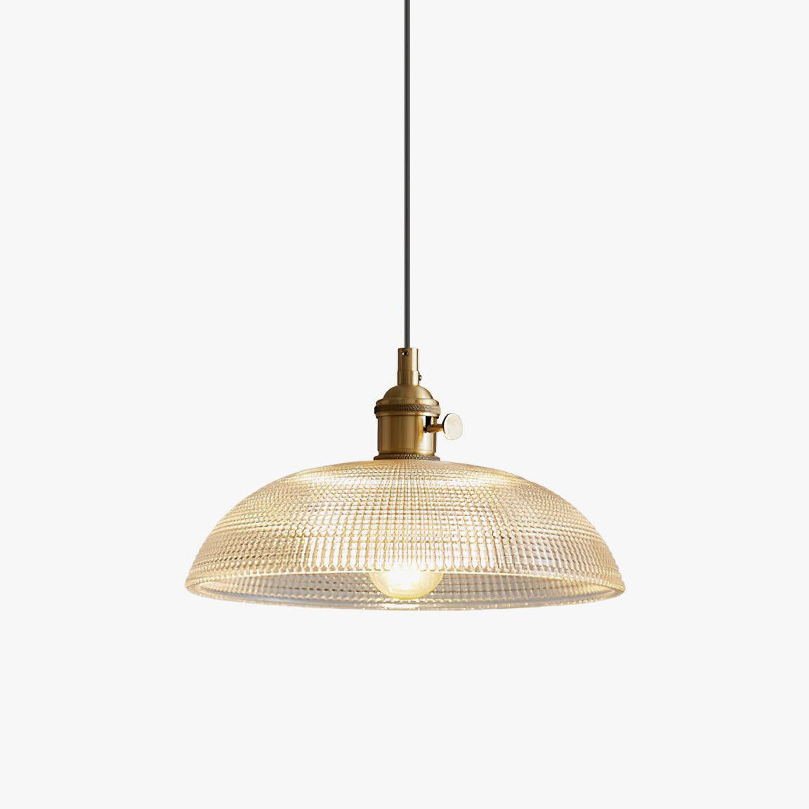 Calyra Lampe Pendante en Laiton et Verre - Neutralighting