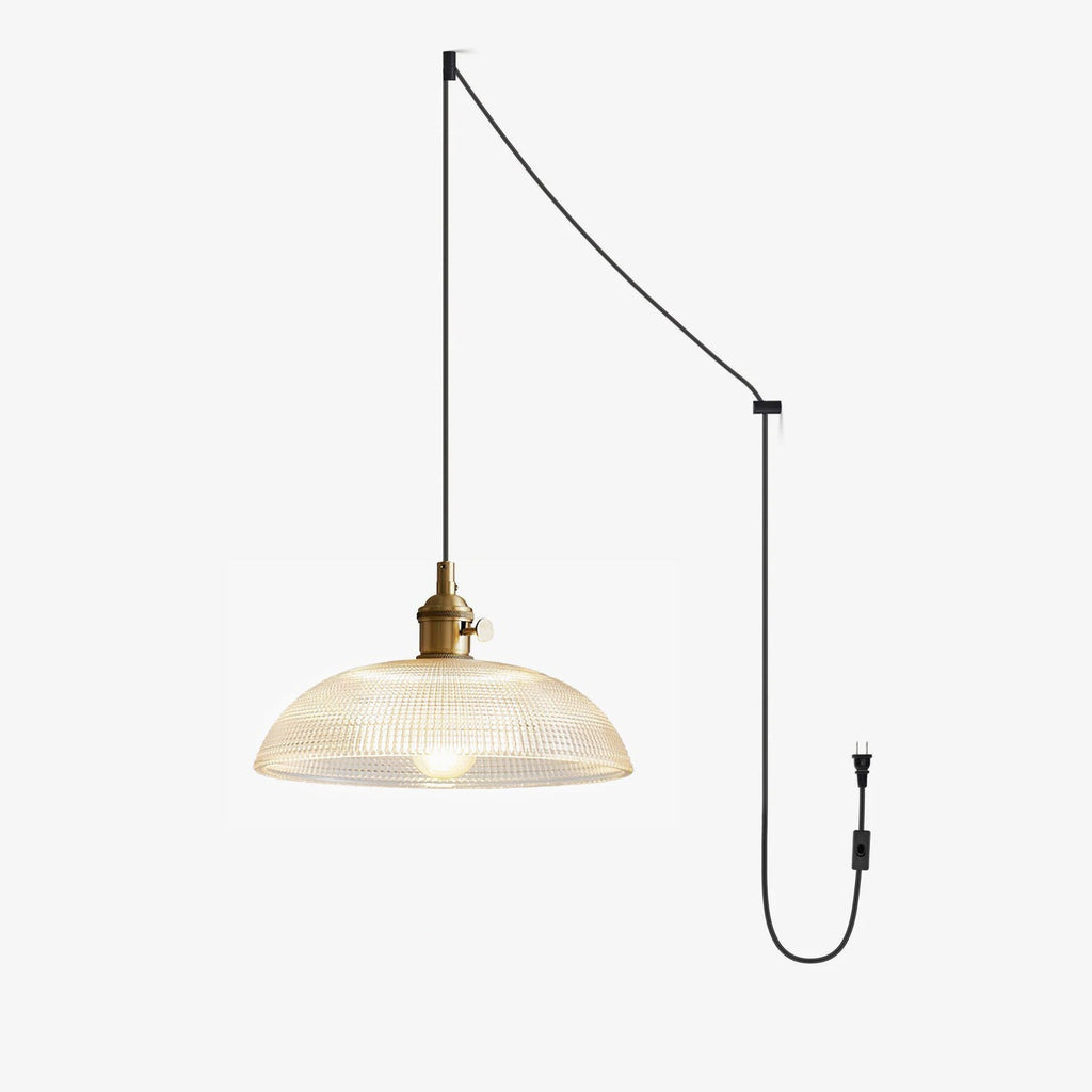 Calyra Lampe Pendante en Laiton et Verre - Neutralighting