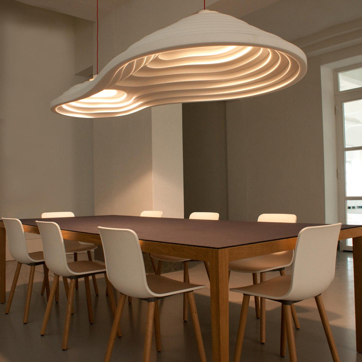 Ripple Lustre Suspendu Minimaliste En Résine - Neutralighting