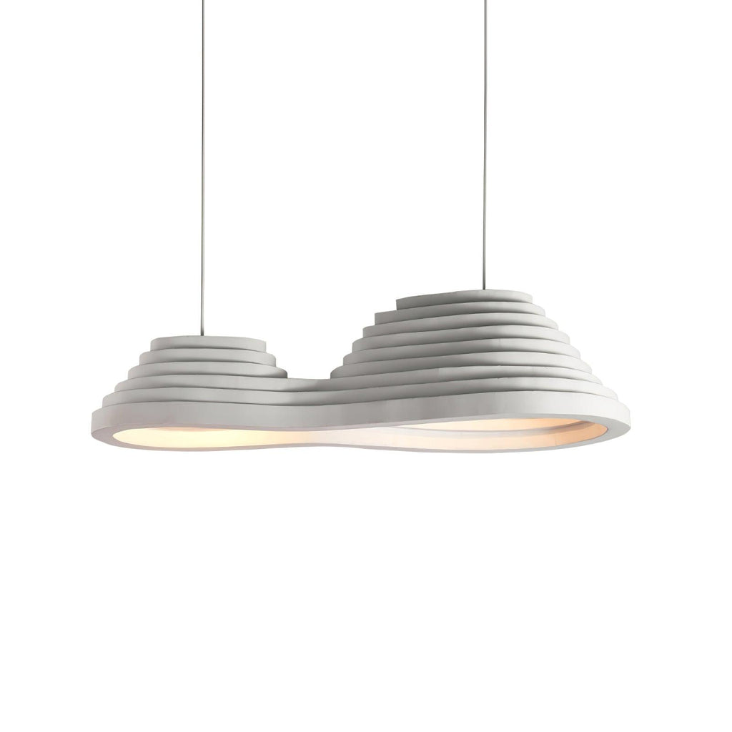 Ripple Lustre Suspendu Minimaliste En Résine - Neutralighting
