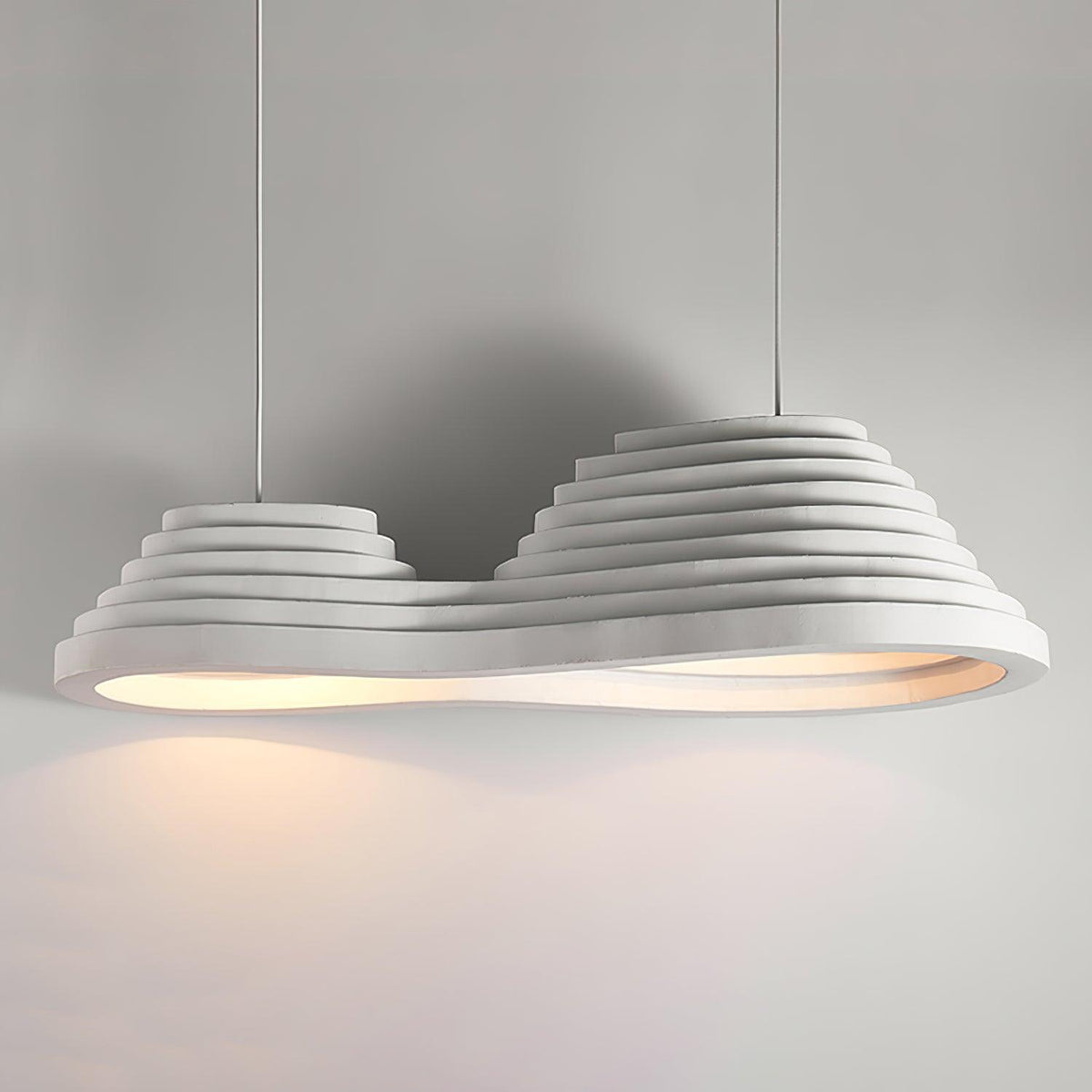 Ripple Lustre Suspendu Minimaliste En Résine - Neutralighting