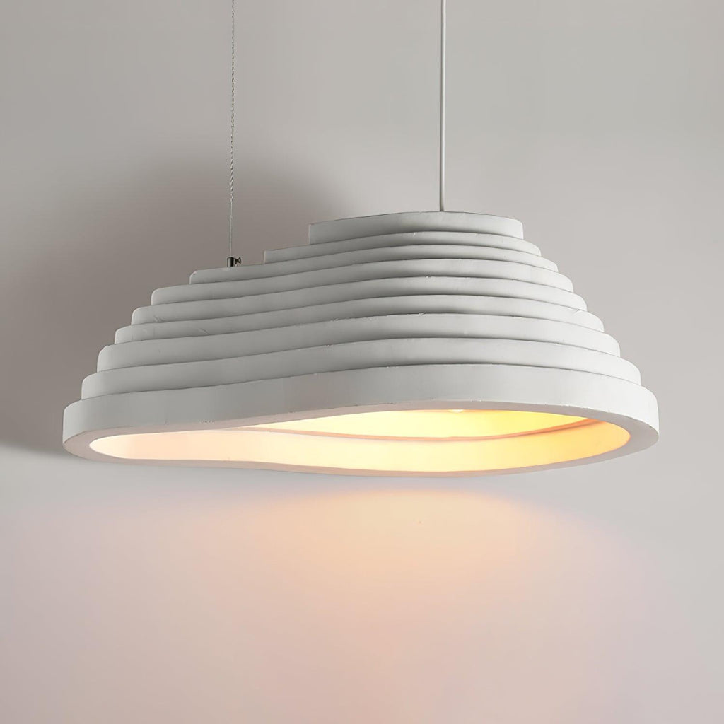 Ripple Lustre Suspendu Minimaliste En Résine - Neutralighting