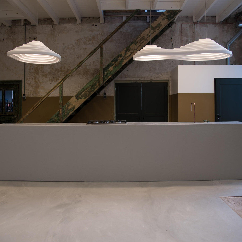 Ripple Lustre Suspendu Minimaliste En Résine - Neutralighting