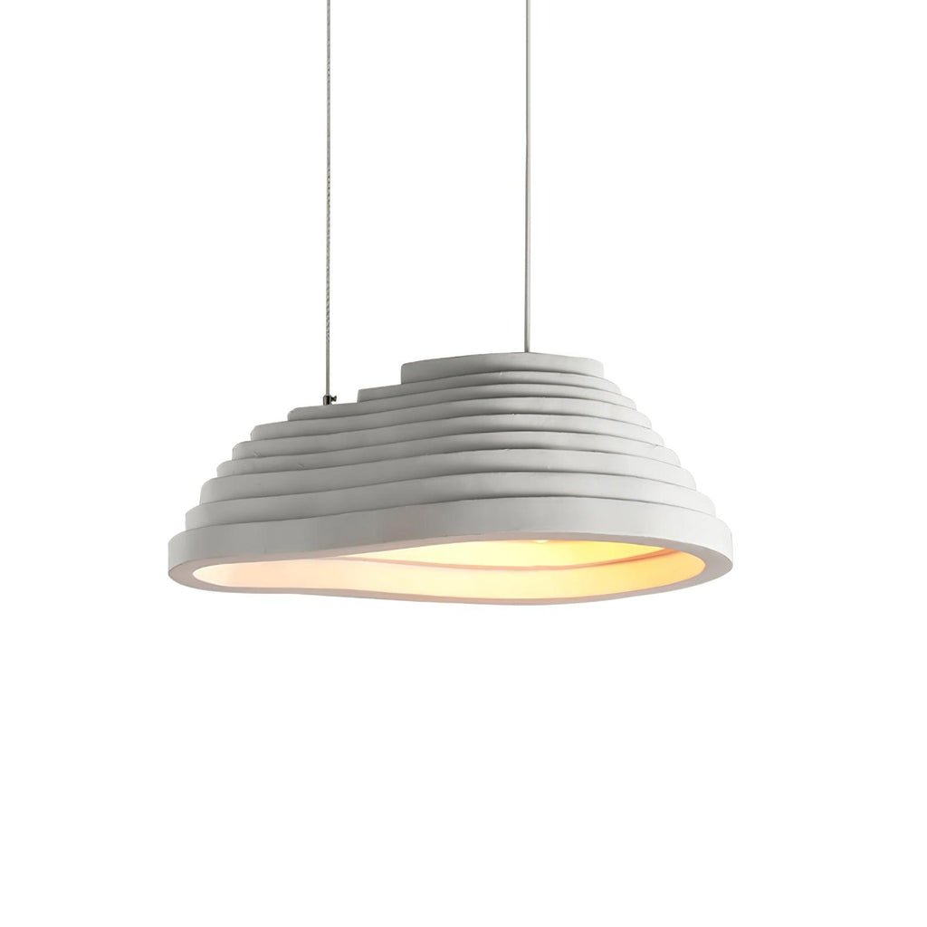 Ripple Lustre Suspendu Minimaliste En Résine - Neutralighting