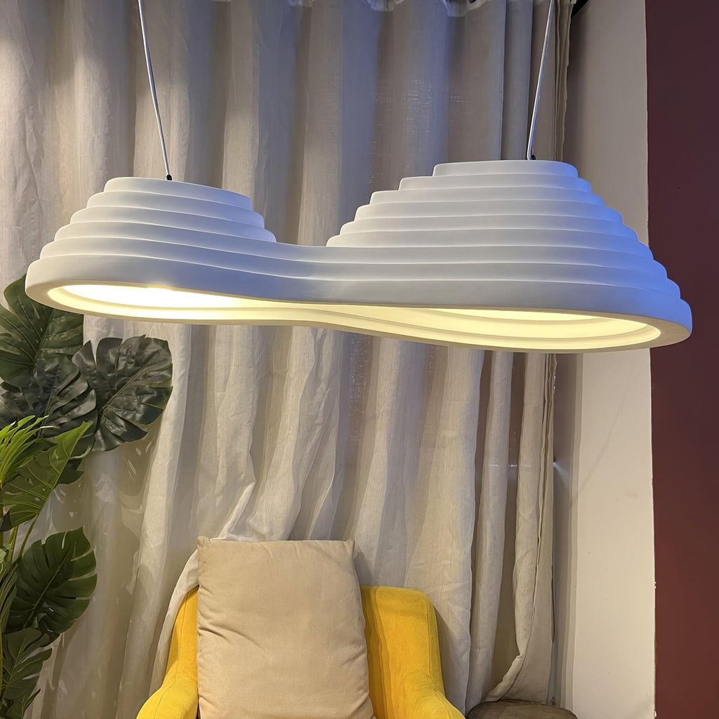 Ripple Lustre Suspendu Minimaliste En Résine - Neutralighting