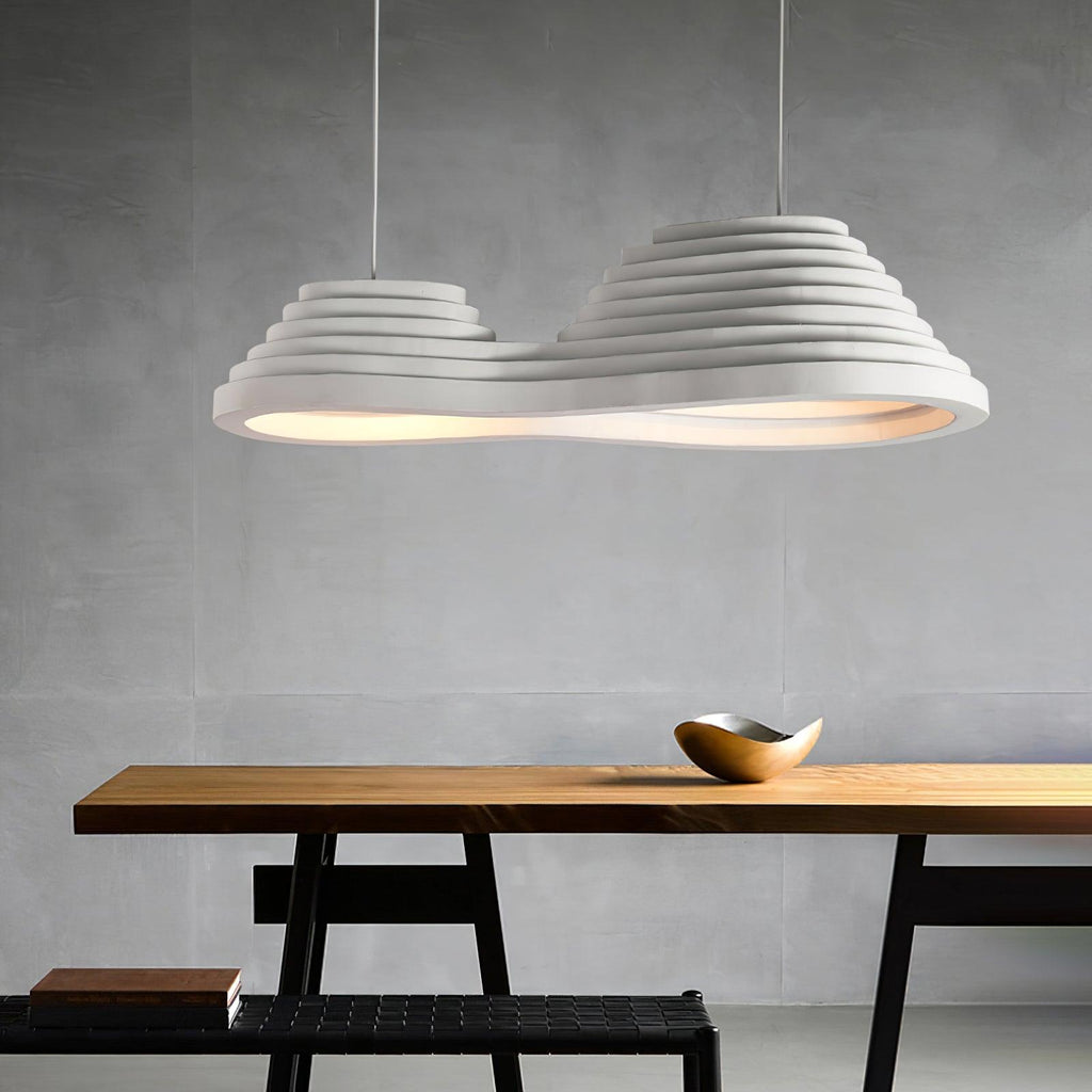 Ripple Lustre Suspendu Minimaliste En Résine - Neutralighting