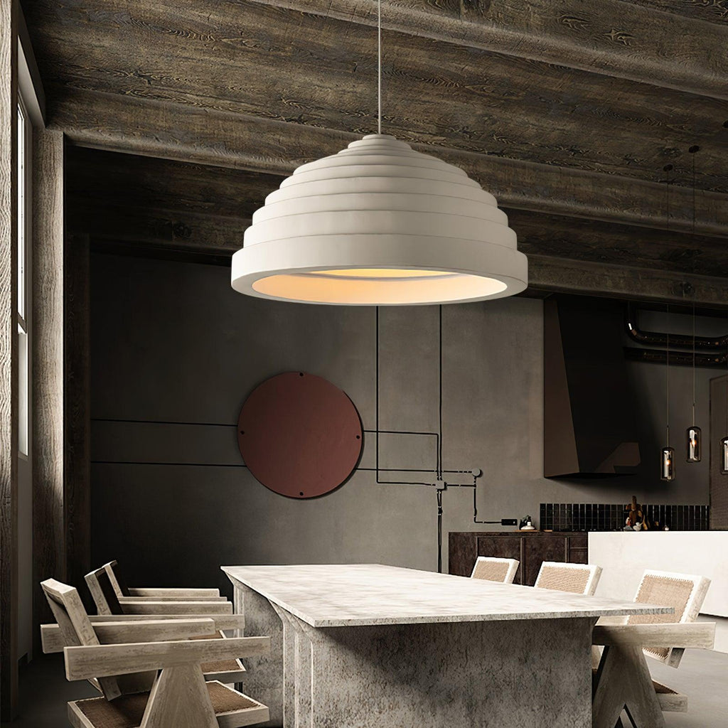 Ripple Lustre Suspendu Minimaliste En Résine - Neutralighting