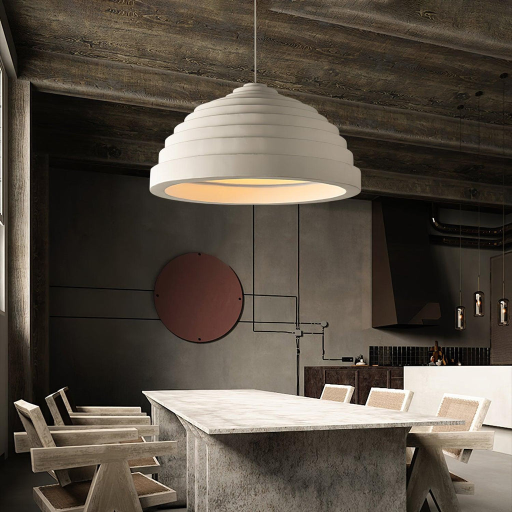 Ripple Lustre Suspendu Minimaliste En Résine - Neutralighting