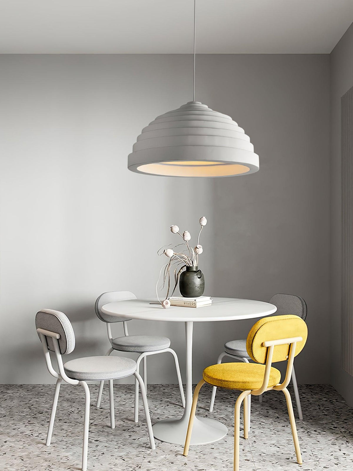Ripple Lustre Suspendu Minimaliste En Résine - Neutralighting