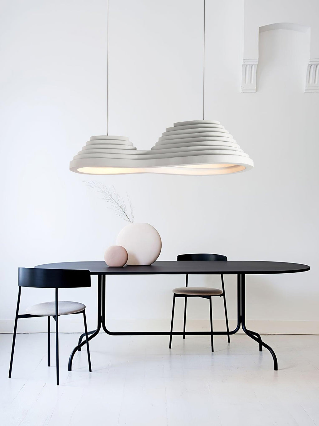 Ripple Lustre Suspendu Minimaliste En Résine - Neutralighting