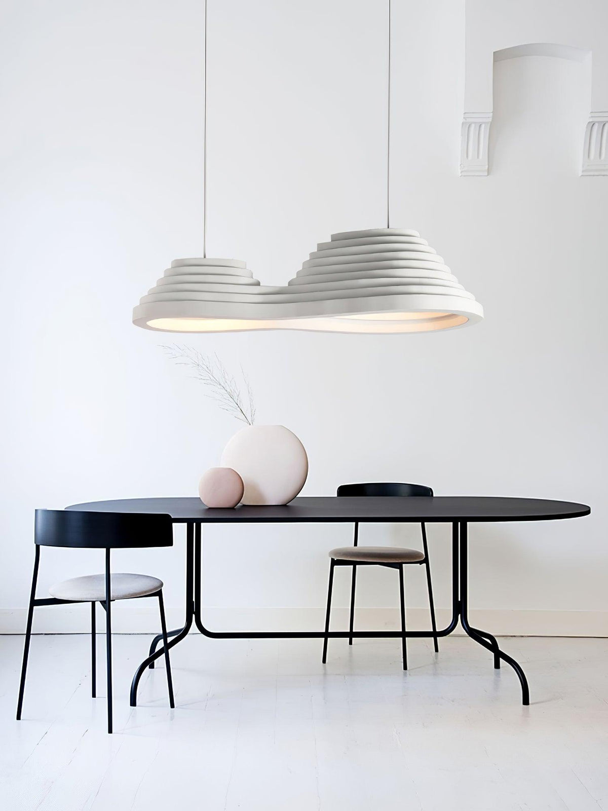 Ripple Lustre Suspendu Minimaliste En Résine - Neutralighting