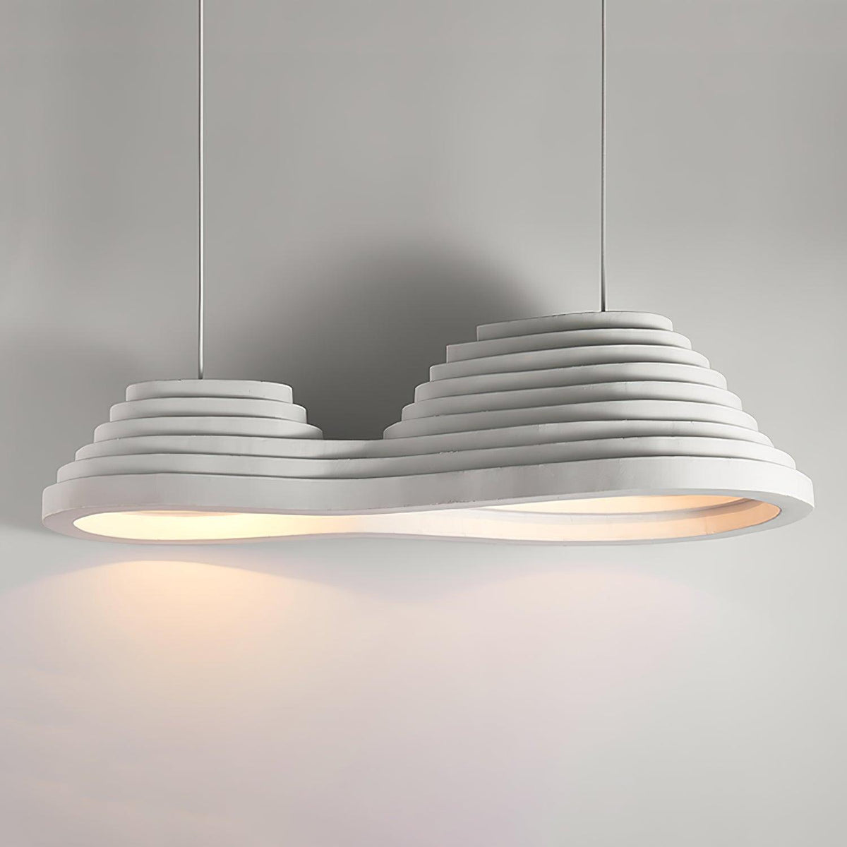 Ripple Lustre Suspendu Minimaliste En Résine - Neutralighting