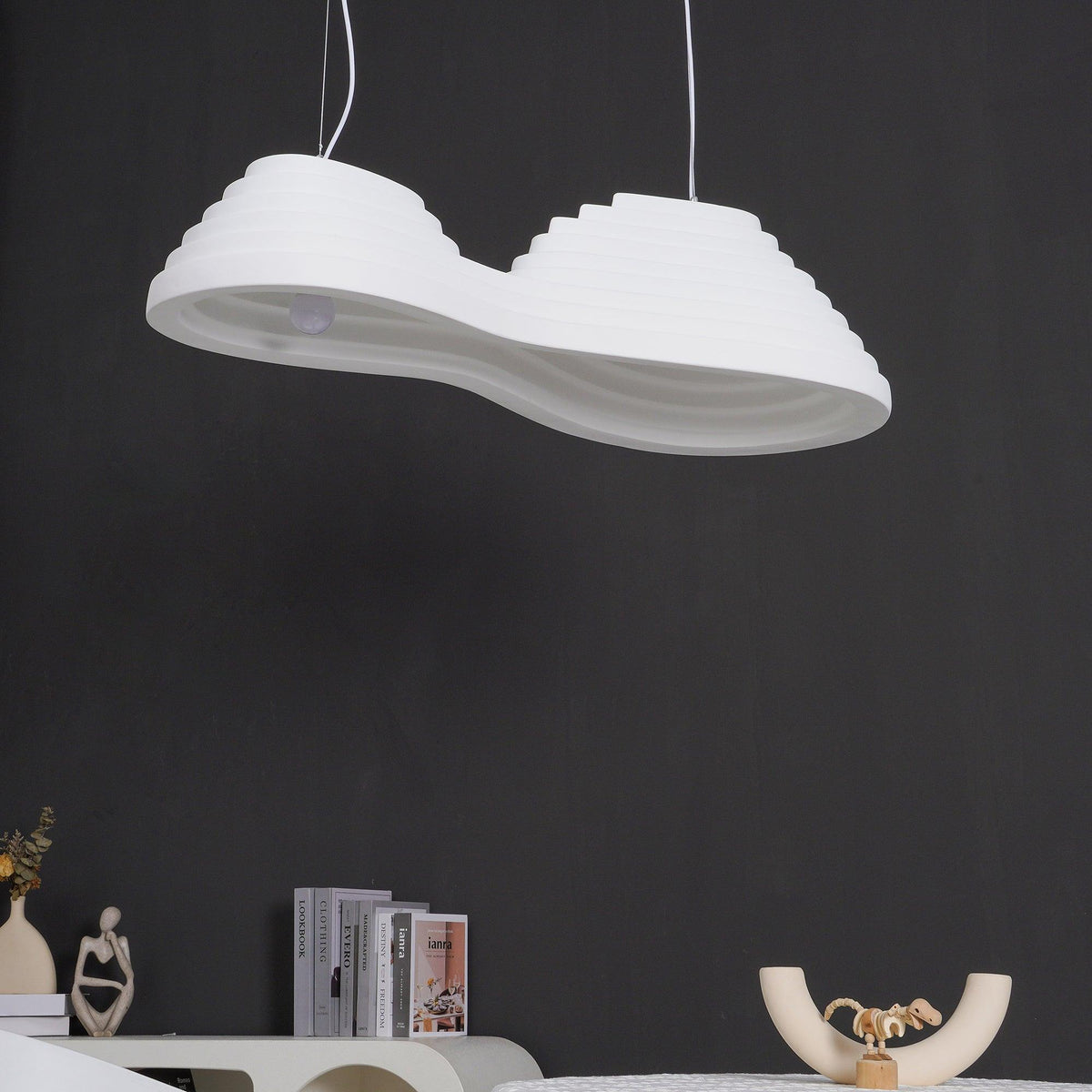 Ripple Lustre Suspendu Minimaliste En Résine - Neutralighting