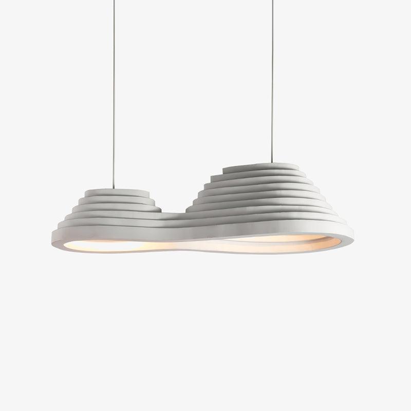 Ripple Lustre Suspendu Minimaliste En Résine - Neutralighting