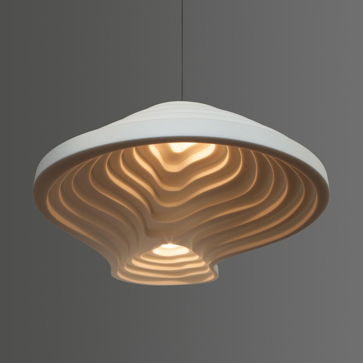 Ripple Lustre Suspendu Minimaliste En Résine - Neutralighting