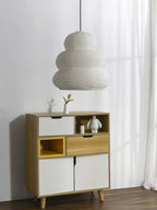 Solara Suspension Papier Washi Lanternes Empilées Japonaises pour Salon - Neutralighting