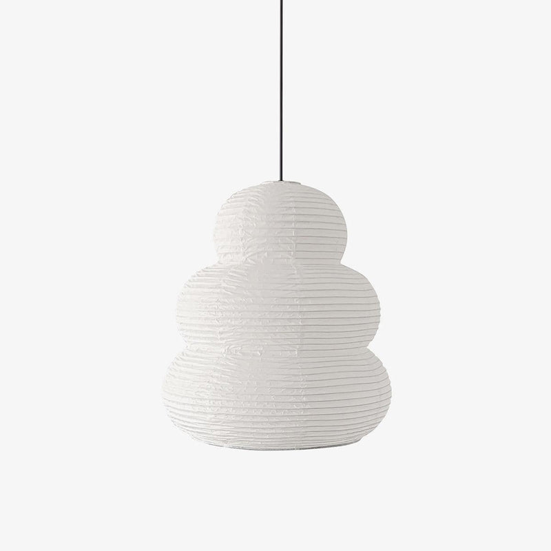 Solara Suspension Papier Washi Lanternes Empilées Japonaises pour Salon - Neutralighting